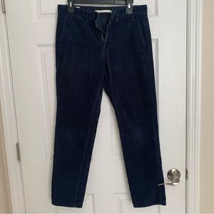 Norse Projects Blue Corduroy Pants